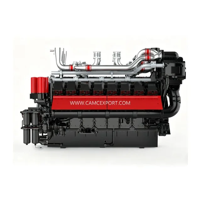 CAMC 2000 Heavy-Duty V16 Diesel Engine for Generator Sets & Industrial Applications