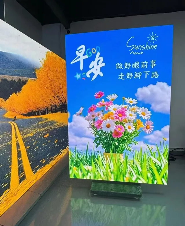 Mobile LED water sign screen display machine