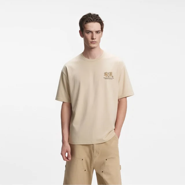Special Embroidery print Technology T-shirts streetwear fashion vintage wash men women clothing 81