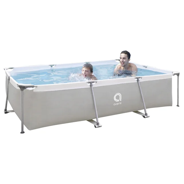 Frame Rectangular Pool(Grey)