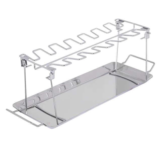 SEB Chicken Roaster Rack 2 Pack Stainless Steel Beer Can Holder Vertical BBQ Accessories