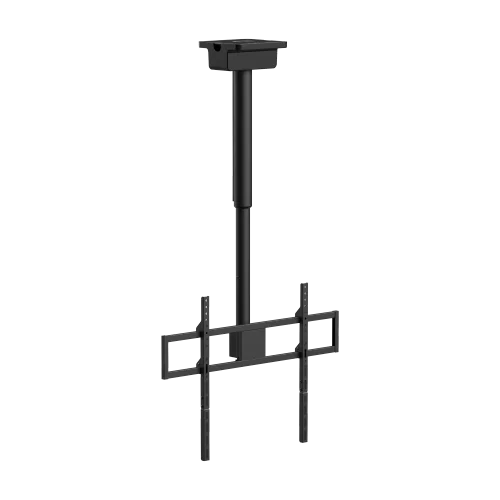 Motorized Swivel TV Ceiling Mount with Stepless Height Adjustment