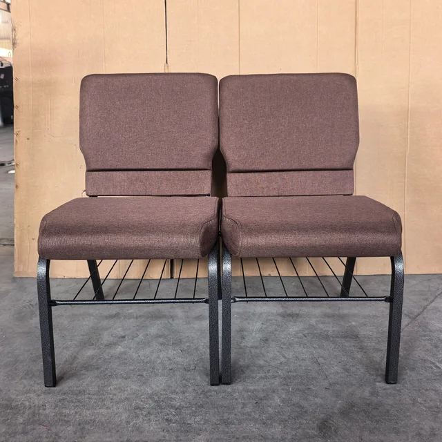 Wholesale Cheap Stackable Metal Interlocking Padded Red Black Theater Auditorium Conference Event
